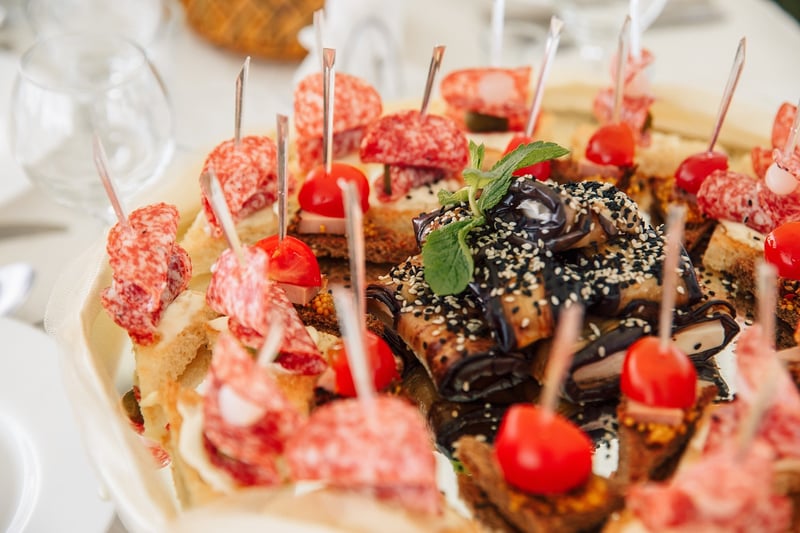 Elegant Fusion Canapés